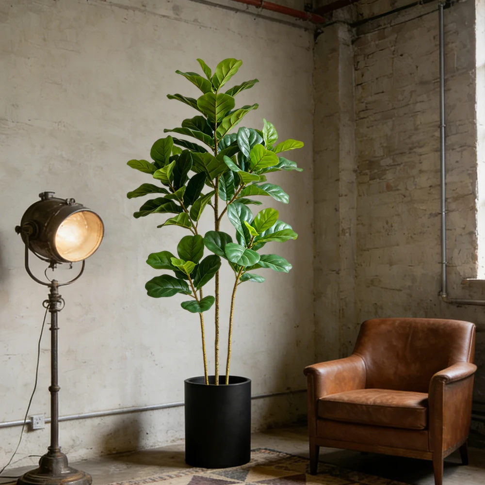 Sztuczne drzewko figowce 64/12 – Ficus Lyrata Tree recenzja i cena