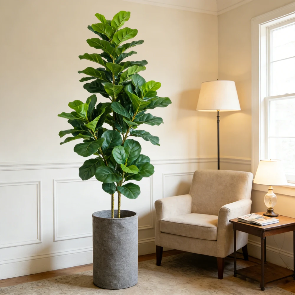 Sztuczne drzewko figowce 64/12 – Ficus Lyrata Tree recenzja i cena