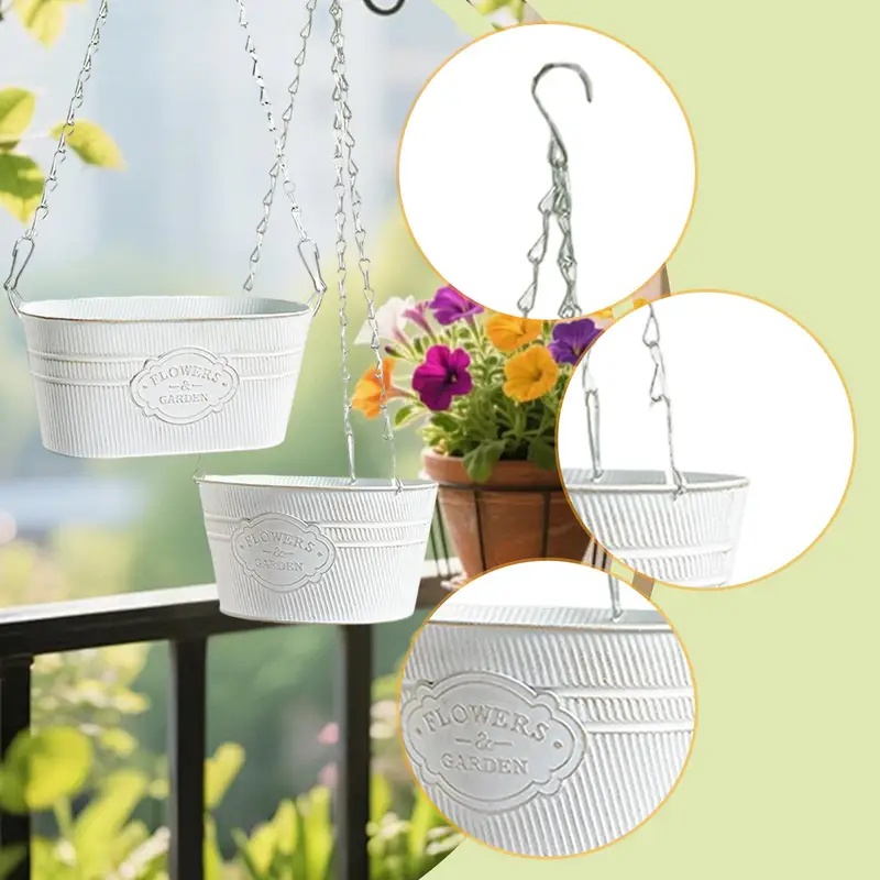 Wiszące doniczki z kutego żela – Spider Plant Hanging recenzja i cena