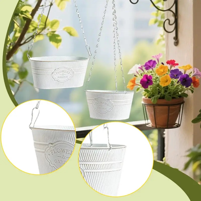 Wiszące doniczki z kutego żela – Spider Plant Hanging recenzja i cena