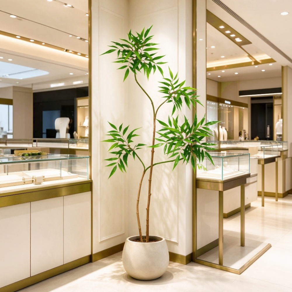 Duże sztuczne rośliny geranium – Ficus Lyrata Tree recenzja i cena